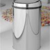 Beröringsfri avfallshink med sensor, 12 liter (Steel-Function)
